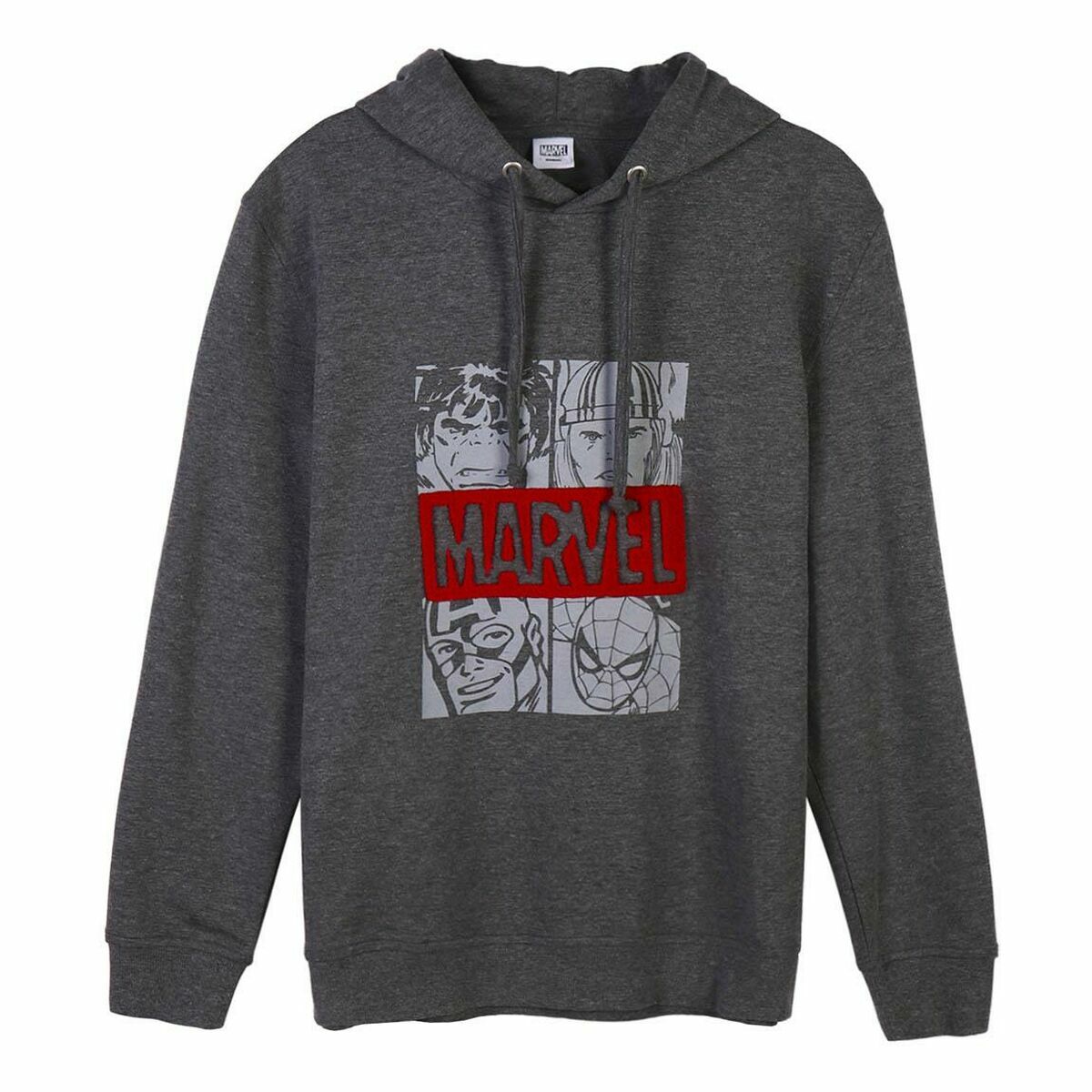 Men s Hoodie Marvel Grey Sport Store Ireland Sport Store Ireland