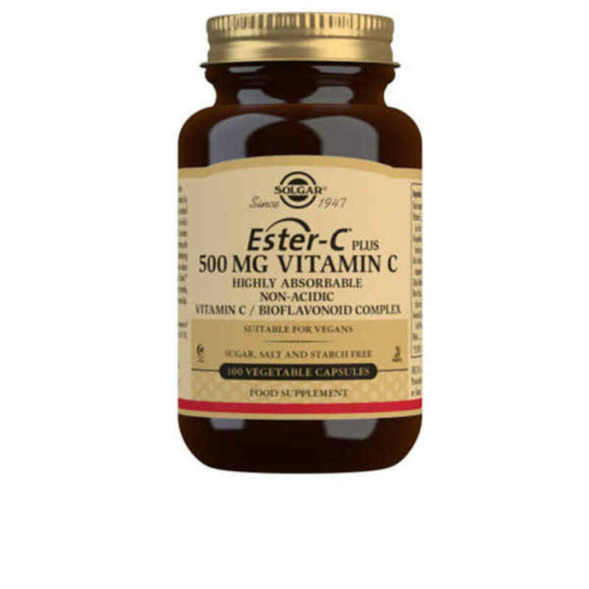 Ester-C Plus Vitamin C Solgar C Plus 100 Units (100 uds)