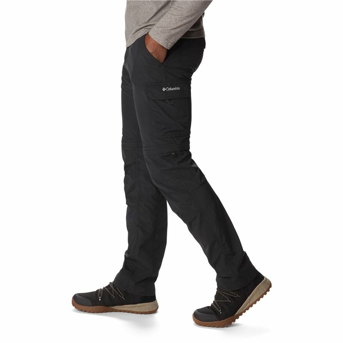 Long Sports Trousers Columbia Silver Ridge™ II Convertible Black Men