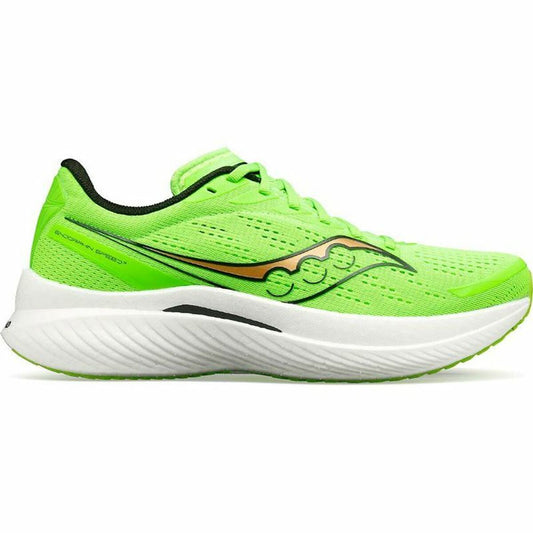 Running Shoes for Adults Saucony Endorphin Speed 3 Lime green Men