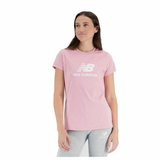 Women’s Short Sleeve T-Shirt New Balance Essentials Pink