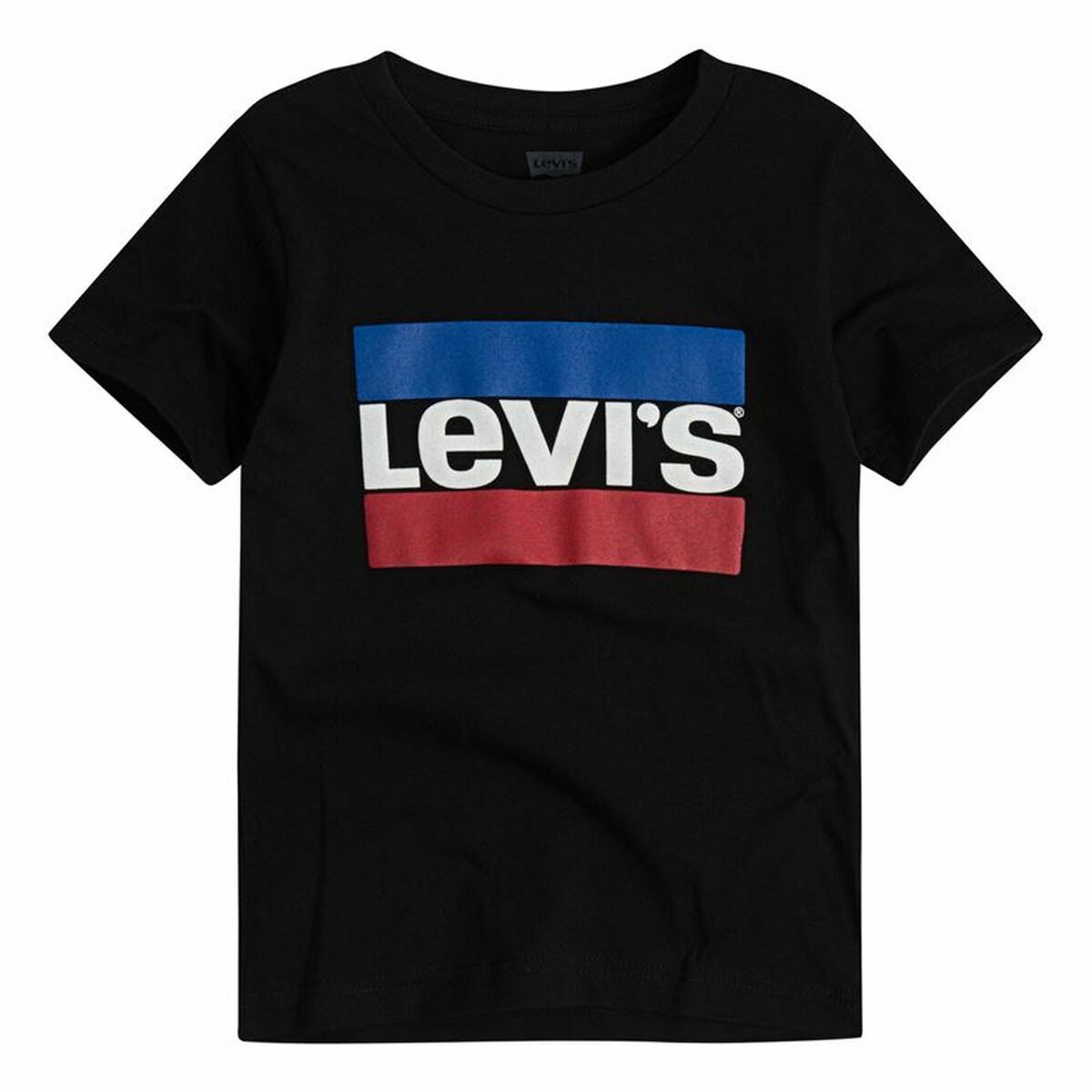 Men’s Short Sleeve T-Shirt Levi's Logo Jr  Black