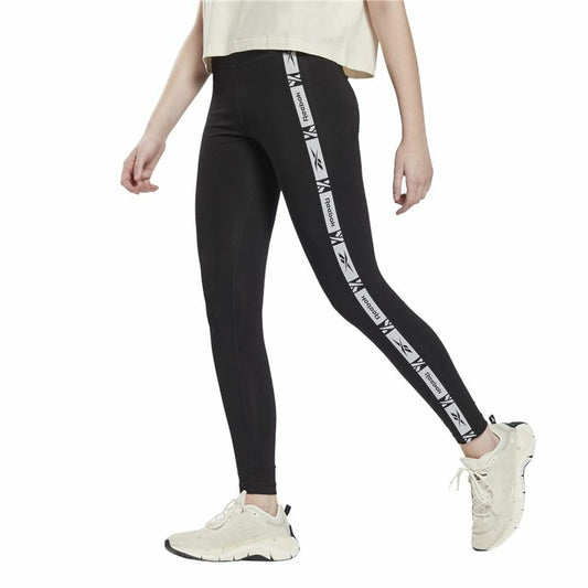 Sport leggings for Women Reebok TE Tape Black