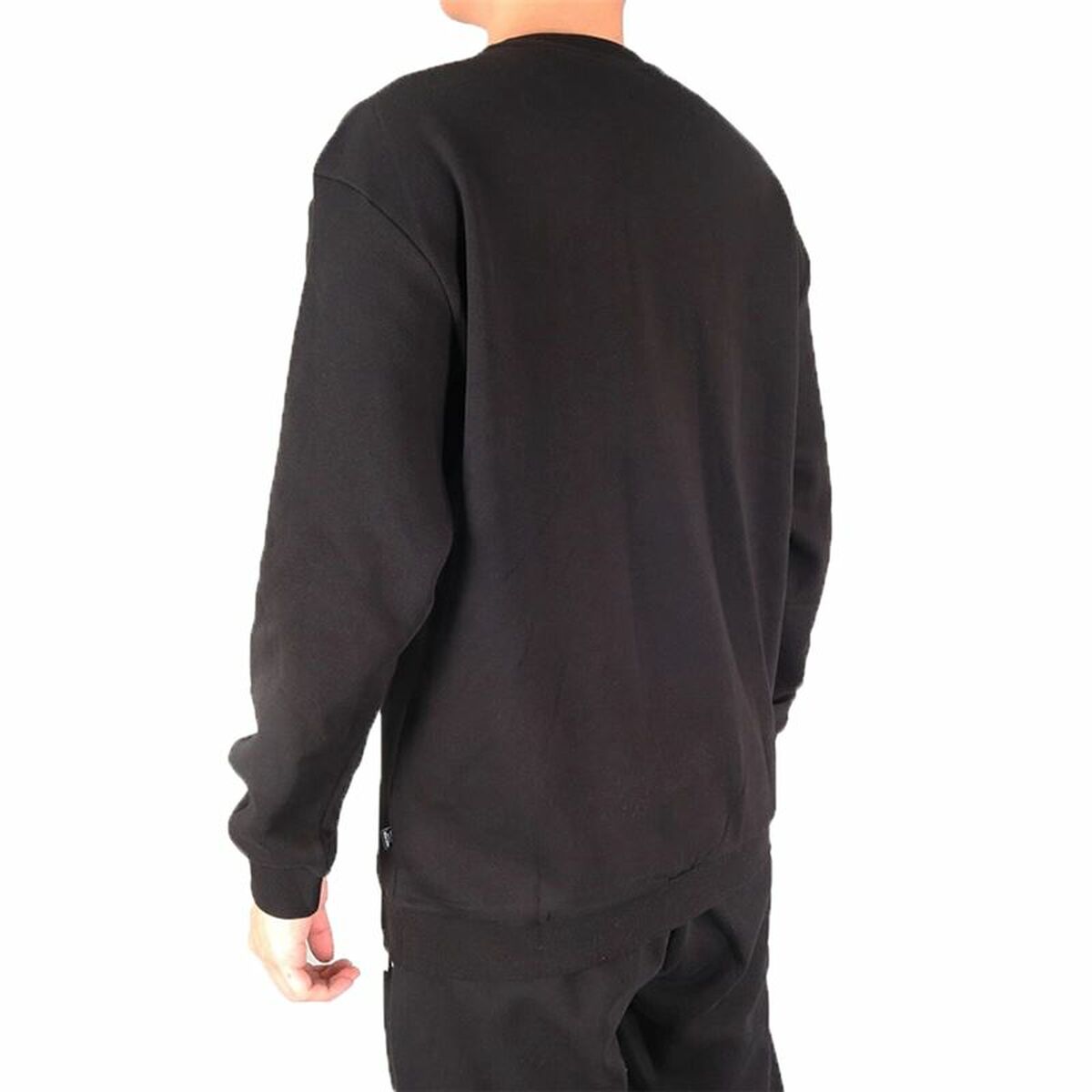 Men’s Sweatshirt without Hood Puma Repeat Graphic Crew Black
