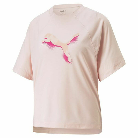 Women’s Short Sleeve T-Shirt Puma Modernoversi Pink