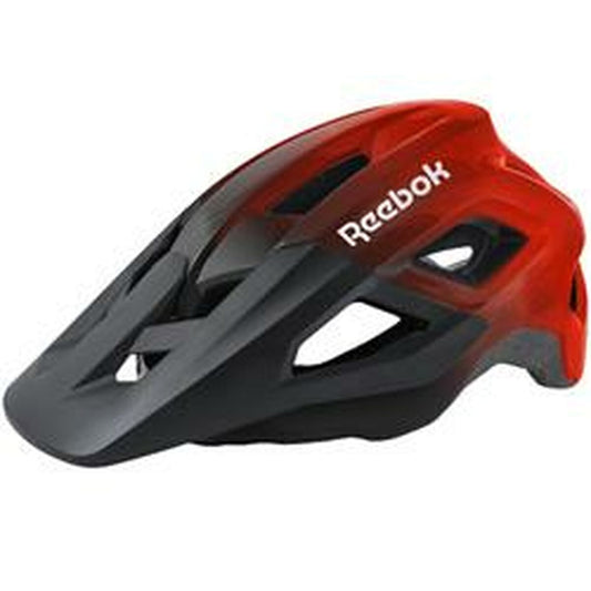 Adult's Cycling Helmet Reebok Black Red Visor