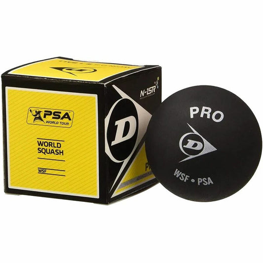 Squash Ball Dunlop Revelation Pro Black Black/Yellow