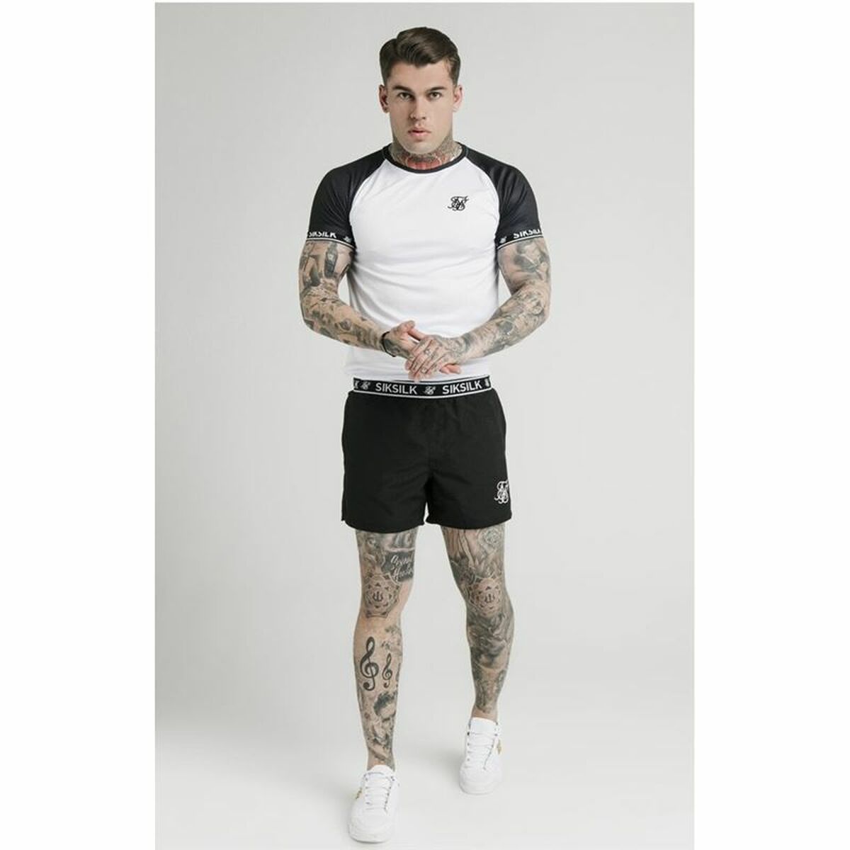 Men's Sports Shorts SikSilk Standard Black