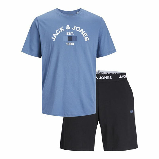 Adult's Sports Outfit Jack & Jones Jactheo Ss Blue 2 Pieces