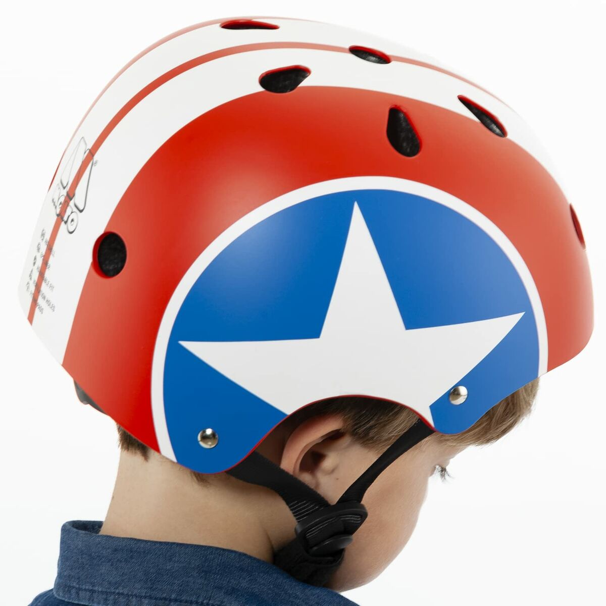Baby Helmet Moltó Blue Star