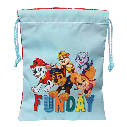 snack bag The Paw Patrol Funday Blue Red