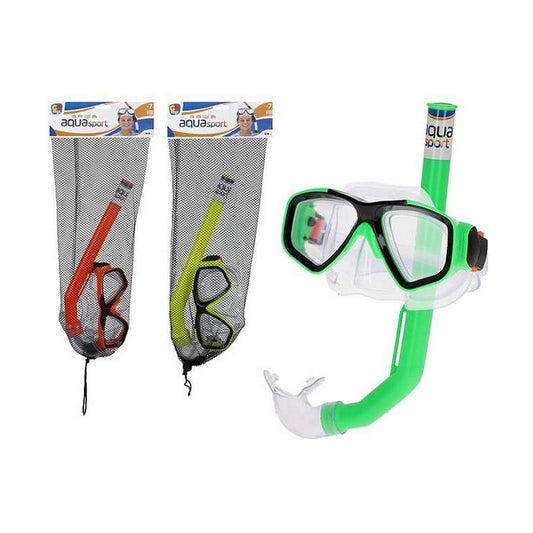 Diving Goggles with Snorkle and Fins Colorbaby