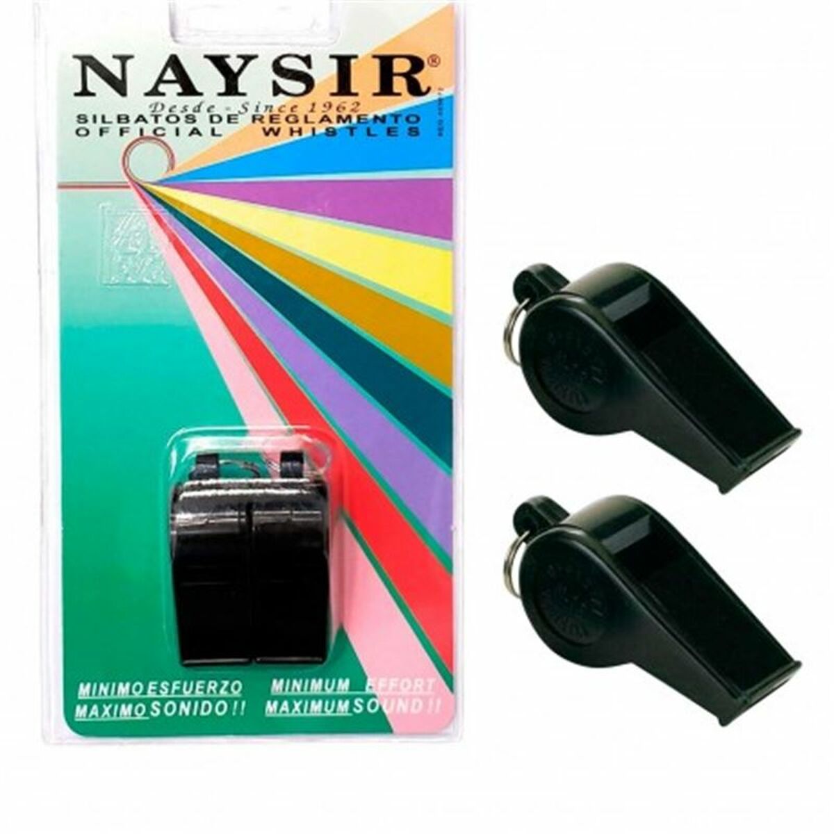 Classic Whistle Enebe Naysir N-1B ABS Black 2 Units
