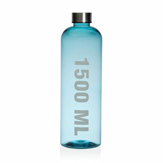 Water bottle Versa 1,5 L Blue Acrylic Steel polystyrene 9 x 29 x 9 cm