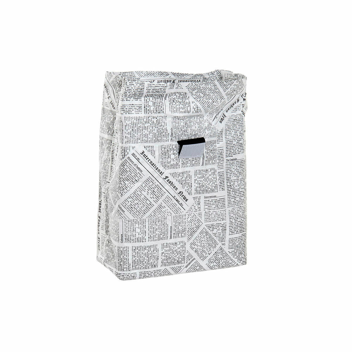 Lunchbox DKD Home Decor Thermal White Black 20 x 10 x 28 cm
