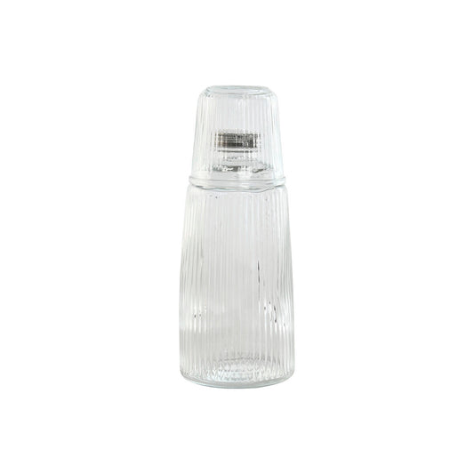 Water bottle Home ESPRIT Transparent Crystal 240 ml 1 L