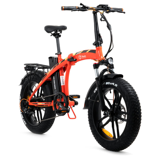 Electric Bike Youin You-Ride Dubai 20" 250W 10000 MAH Orange 25 km/h 20" 250 W