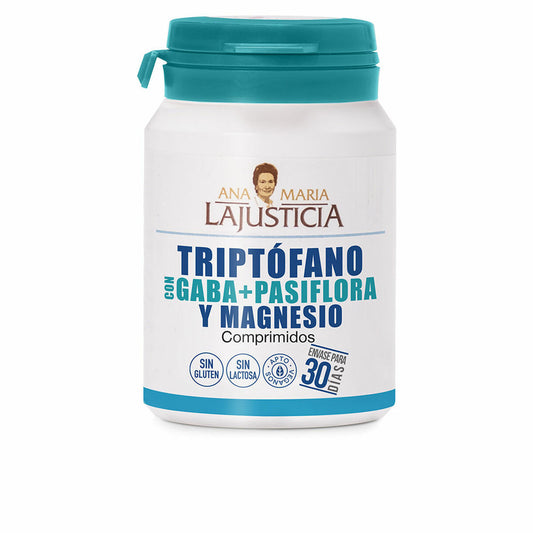 Food Supplement Ana María Lajusticia Triptofano Con Gaba Pasiflora Y Magnesio 60 Units