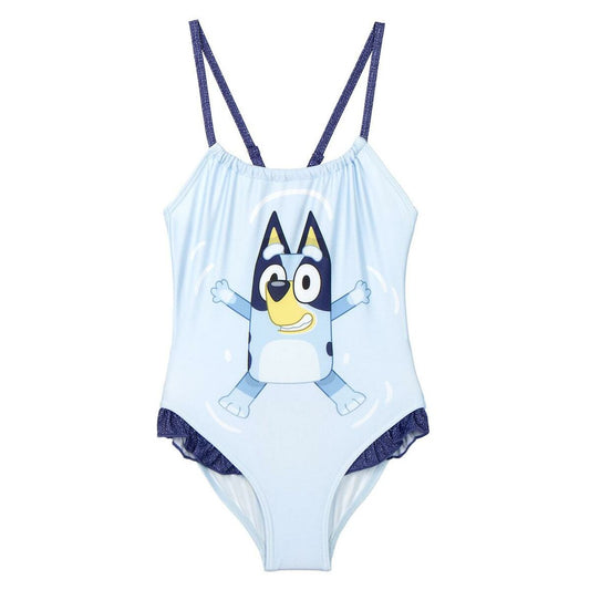 Swimsuit for Girls Bluey Light Blue