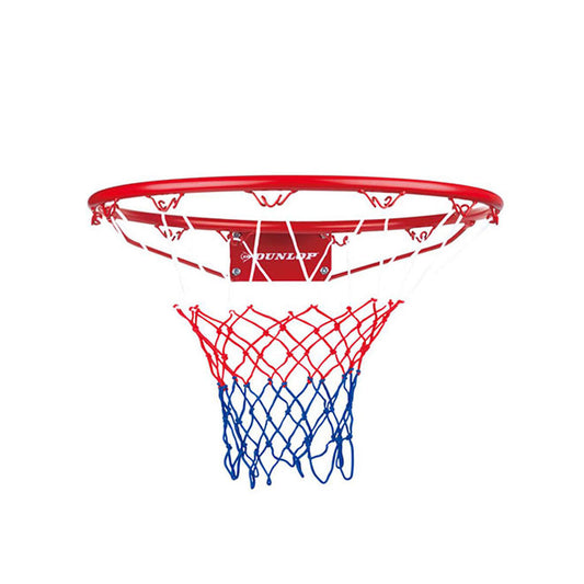 Basketball hoop Dunlop Blue White Red Ø 45 cm
