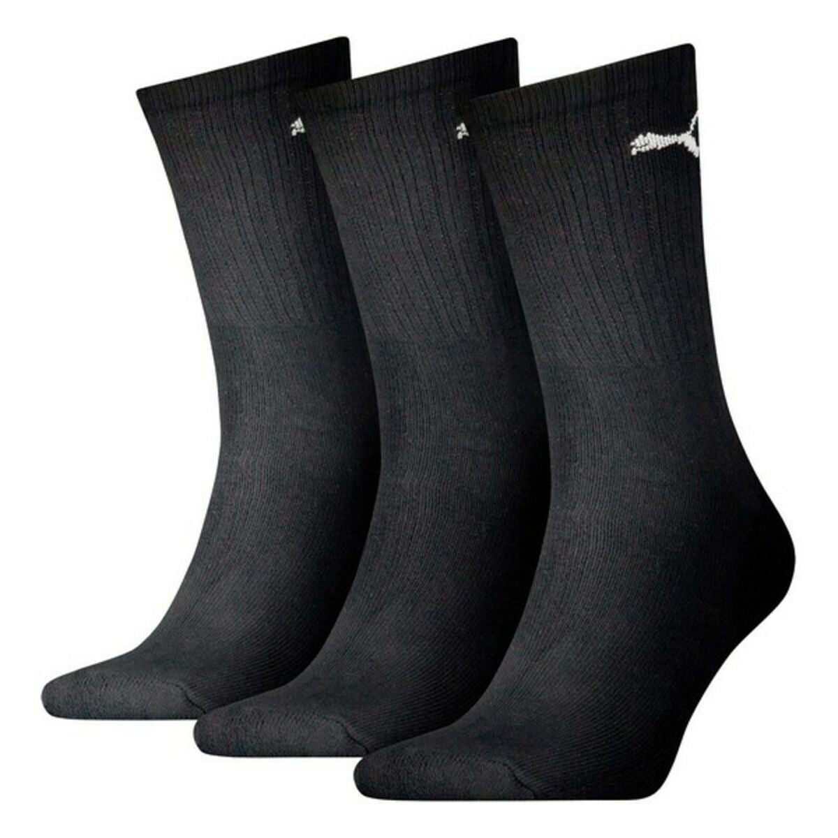Sports Socks Puma SPORT (3 pairs) Black Men Unisex
