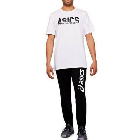 Men’s Short Sleeve T-Shirt Asics Katakana White