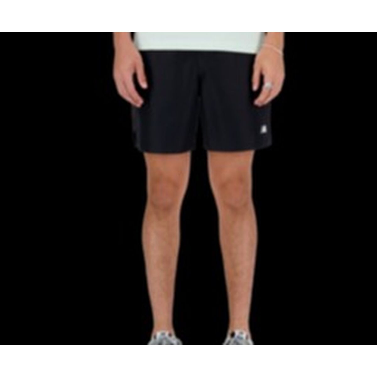 Men's Sports Shorts New Balance ESSENTIALS SHORT 7 MS41501  Black