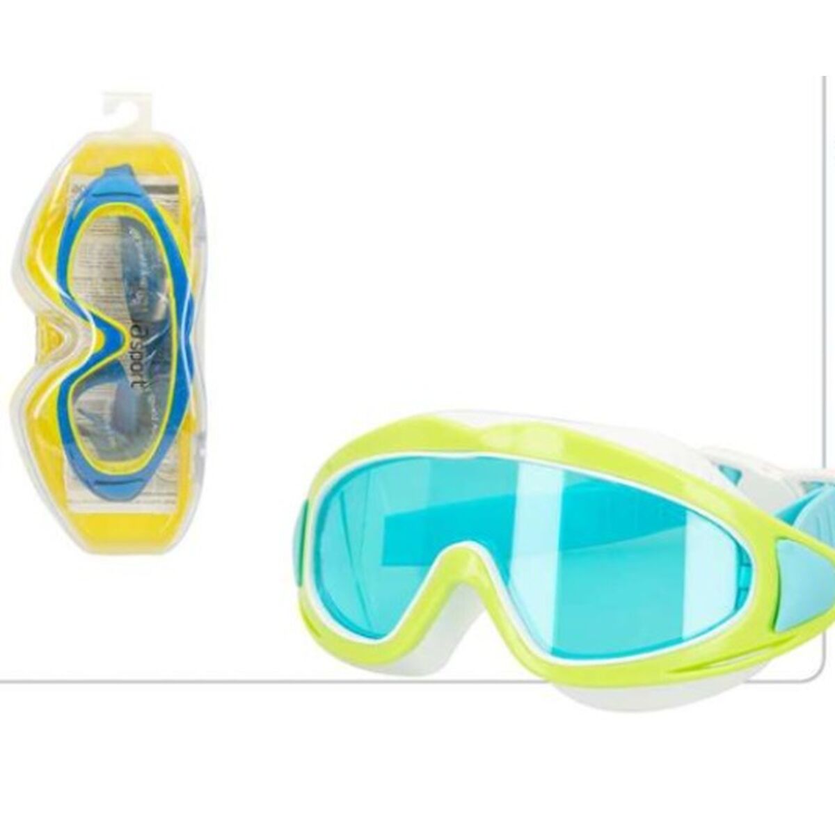 Diving Mask AquaSport Pro Uv 2 Silicone Kids Anti-mist system