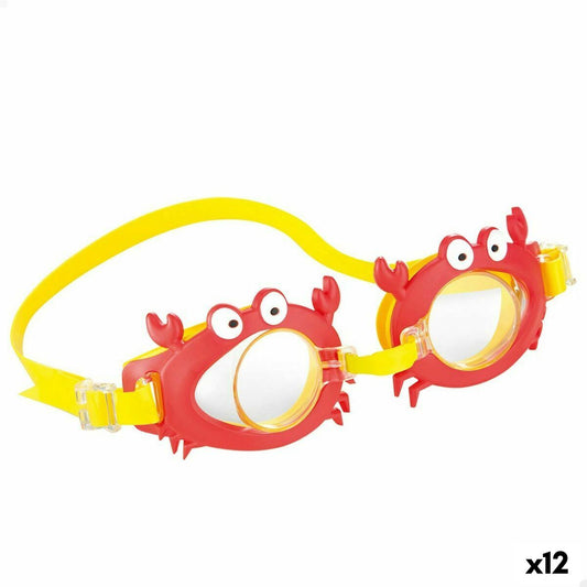 Children's Swimming Goggles Intex Junior (12 Units)