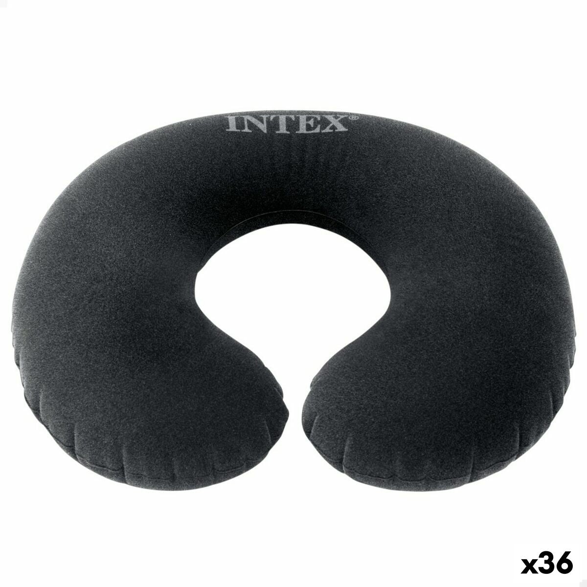 Travel pillow Intex Grey 36 x 10 x 30 cm (36 Units)