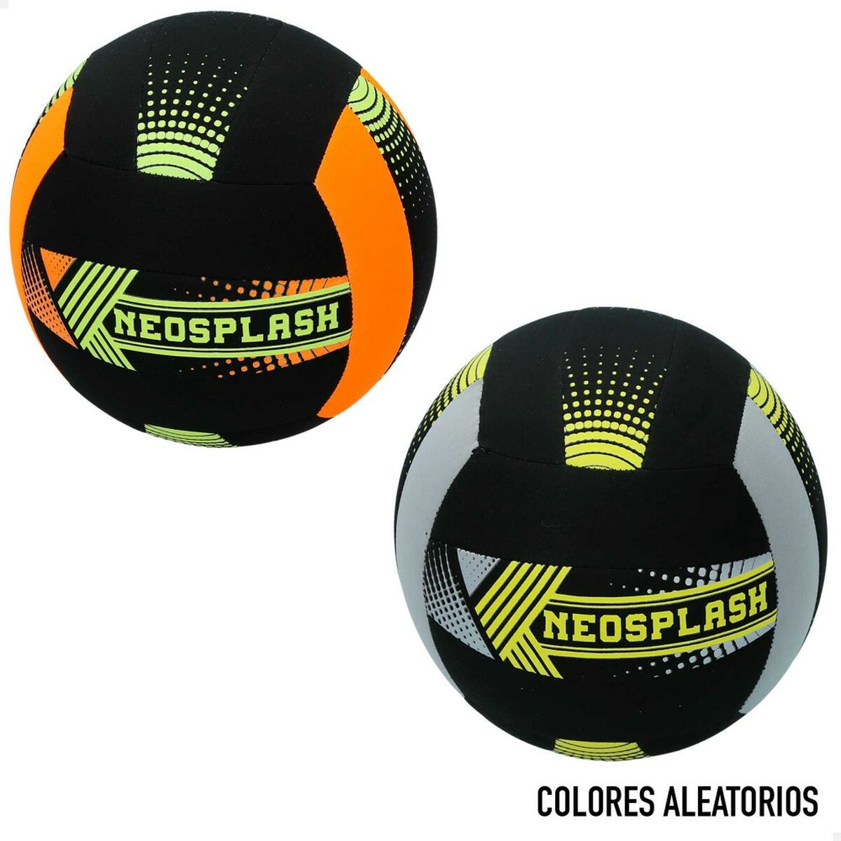 Beach Volleyball Ball Colorbaby Neoplash New Arrow Neoprene Ø 22 cm (24 Units)