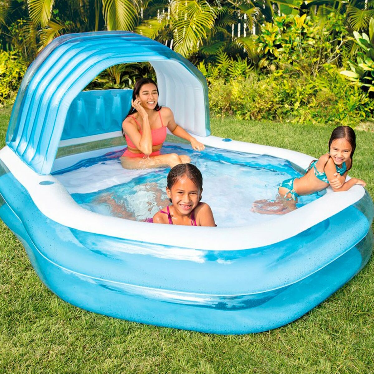 Inflatable pool Intex Blue 530 l 229 x 135 x 191 cm (2 Units)