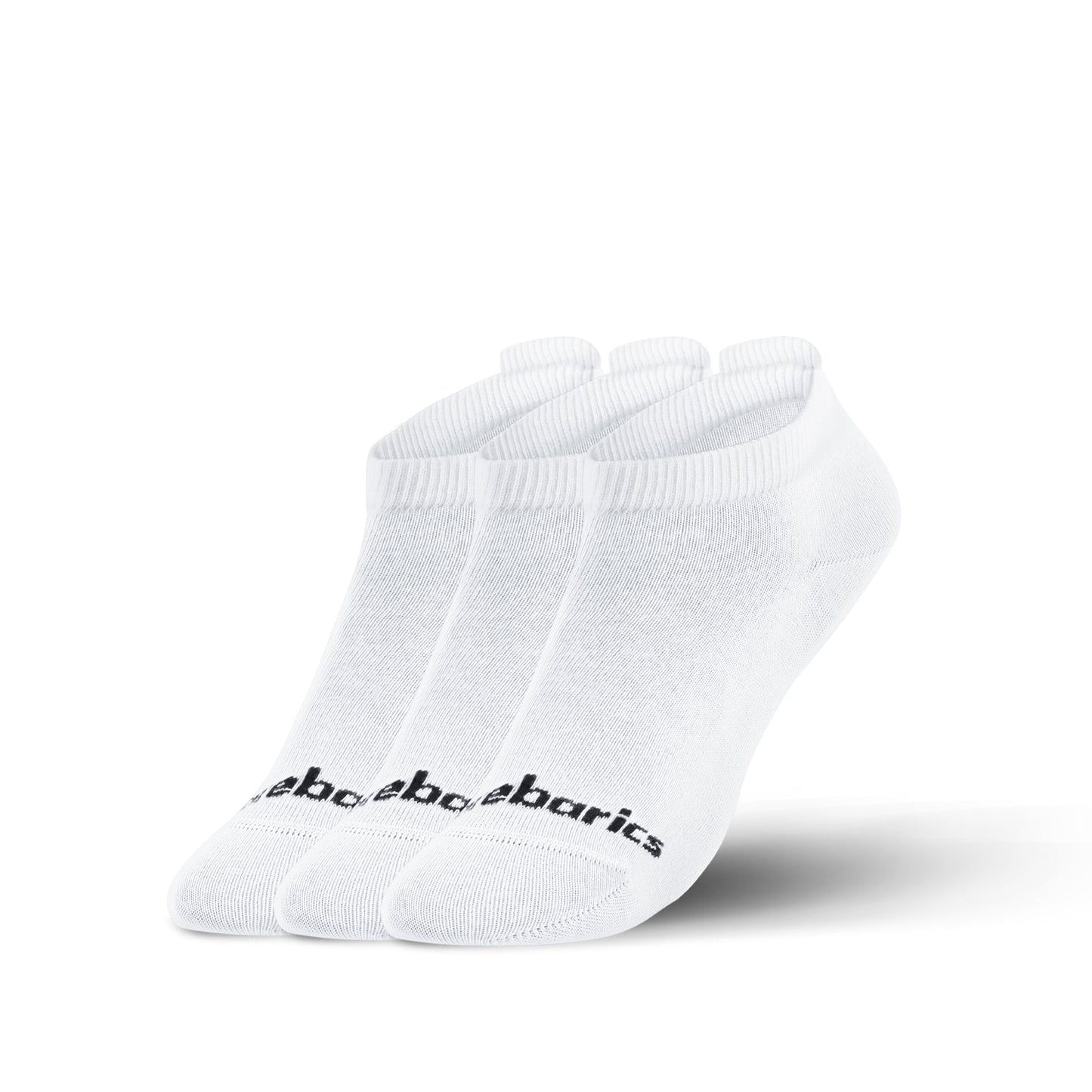 Barebarics - Barefoot Socks - Low-cut - White - 3 pack