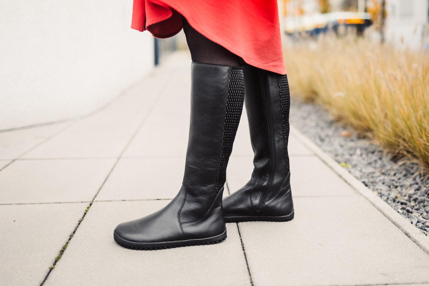 Barefoot long boots Be Lenka Charlotte - Black