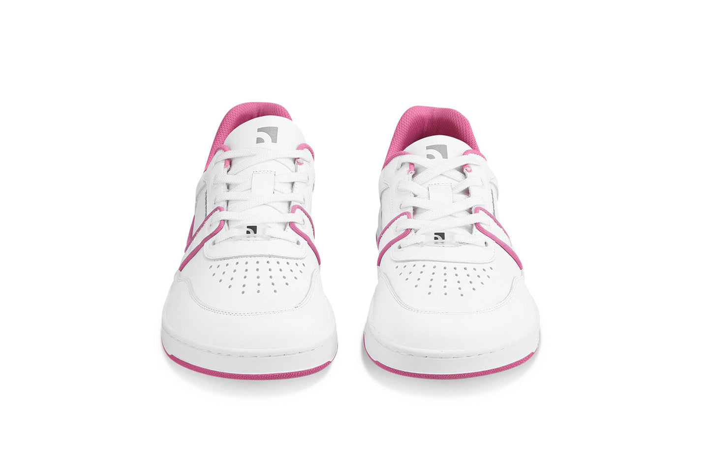 Barefoot Sneakers Barebarics Arise - White & Raspberry Pink