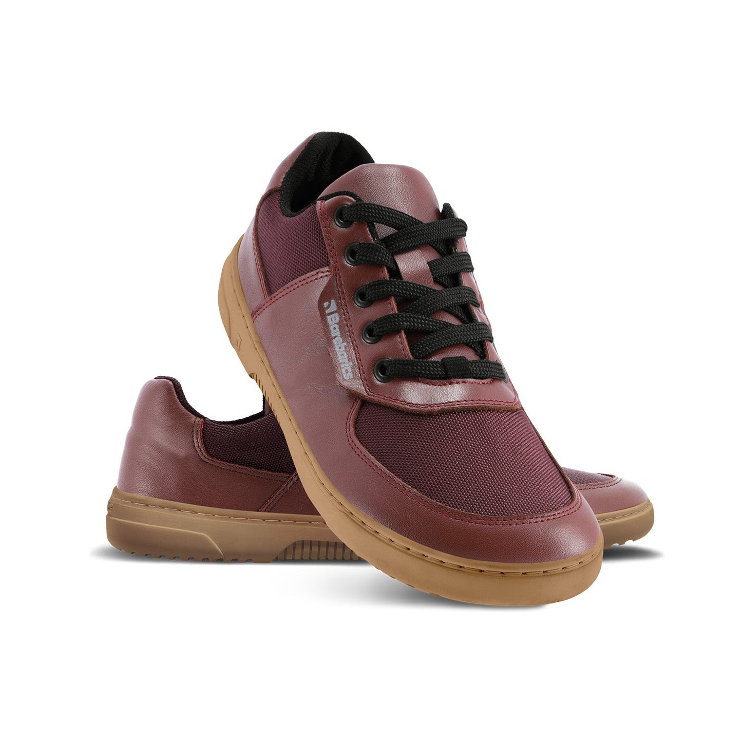 Barefoot Sneakers Barebarics Bravo - Maroon Brown