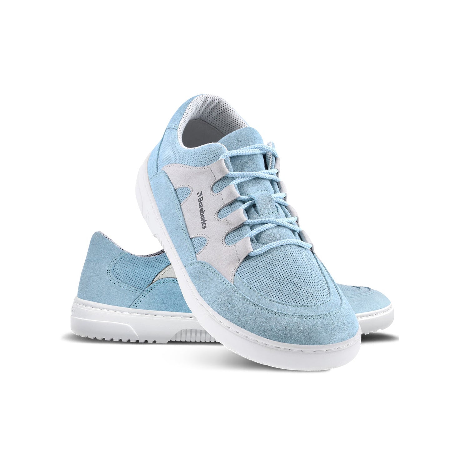 Barefoot Sneakers Barebarics Evo - Light Blue & White