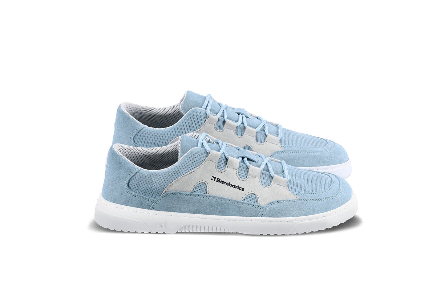 Barefoot Sneakers Barebarics Evo - Light Blue & White