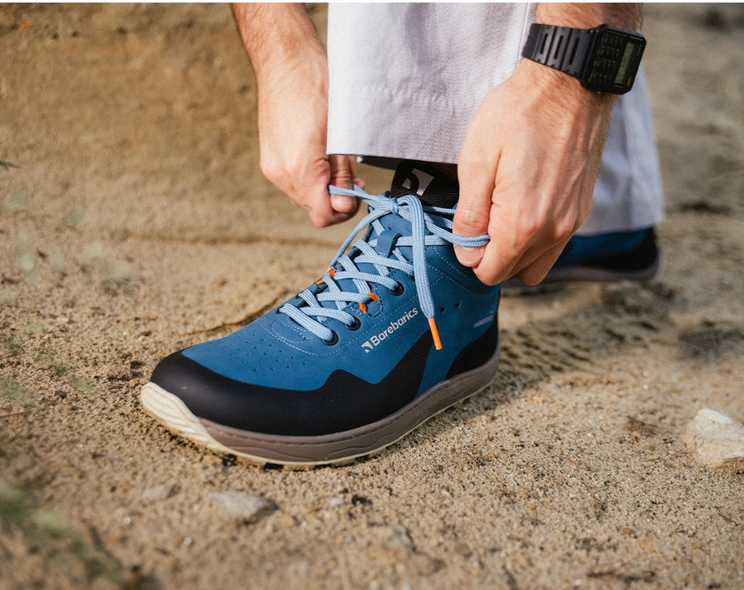 Barefoot Shoes Barebarics Trekker - Petrol Blue