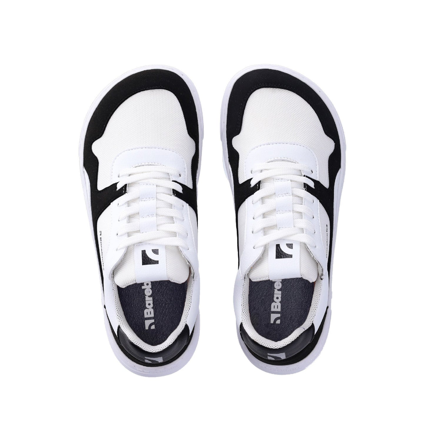 Barefoot Sneakers Barebarics - Zing - White & Black