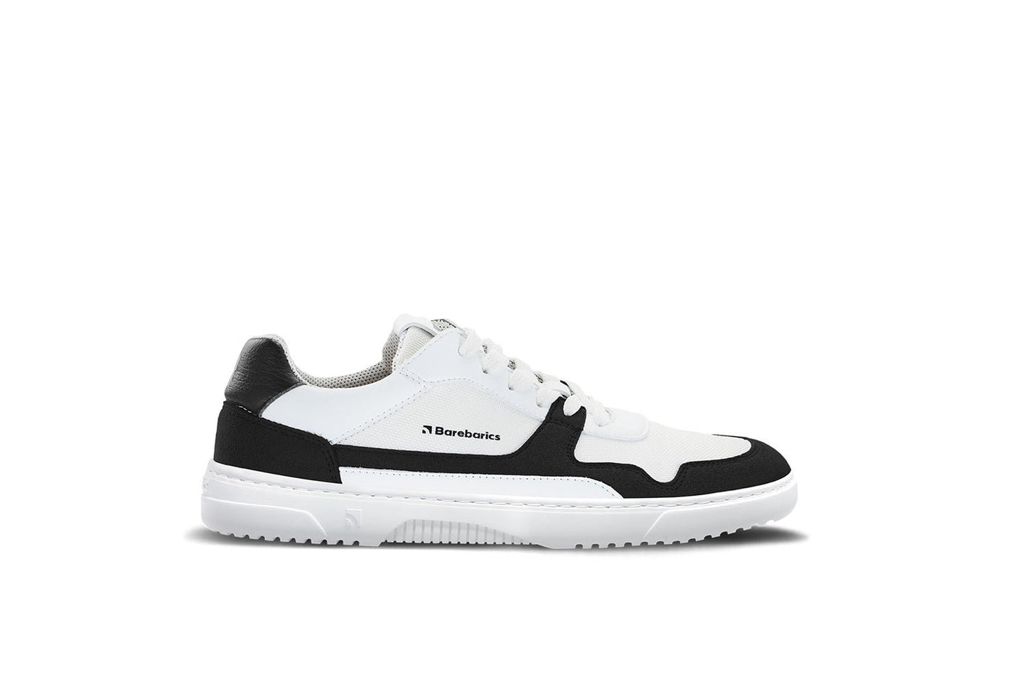 Barefoot Sneakers Barebarics - Zing - White & Black