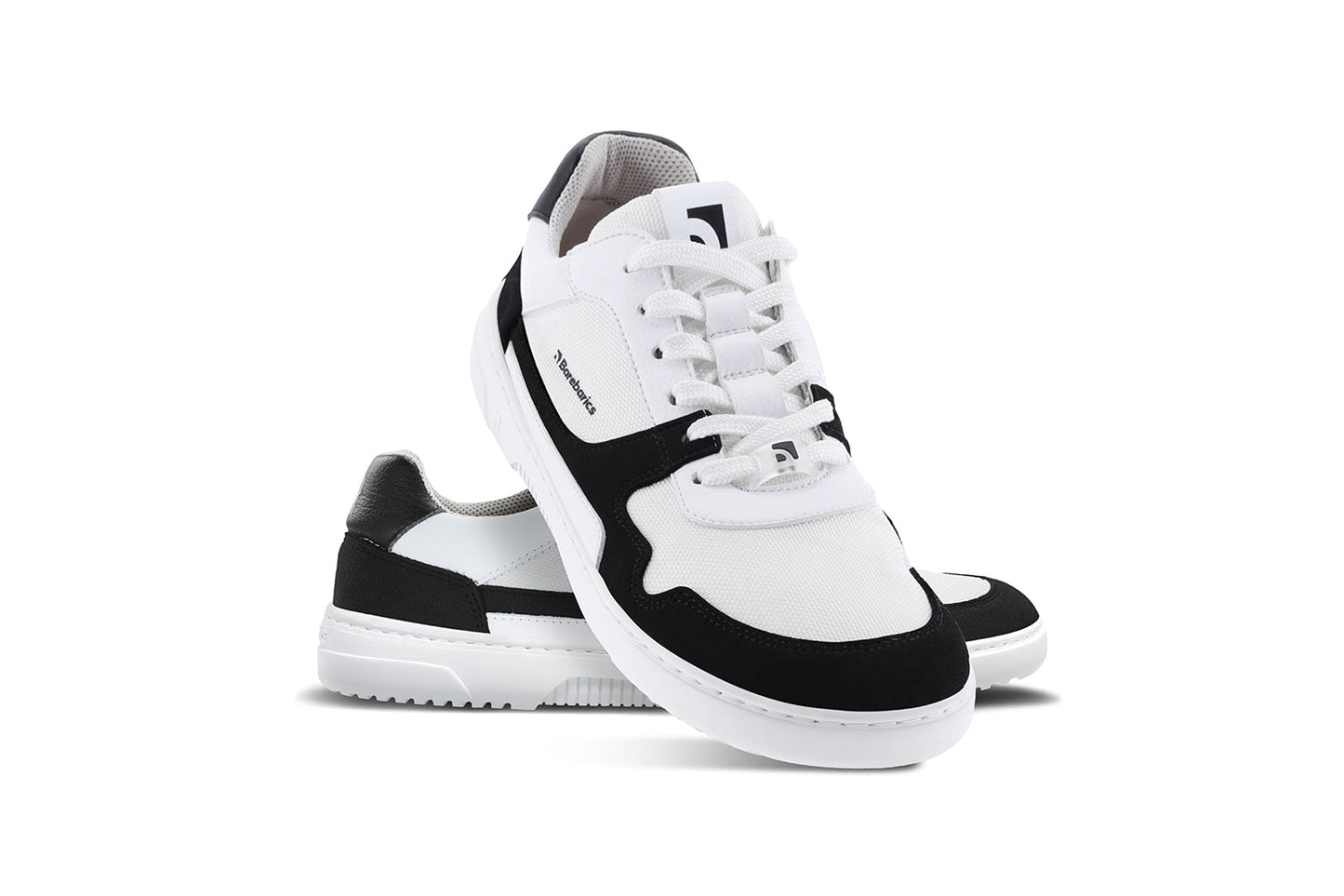 Barefoot Sneakers Barebarics - Zing - White & Black