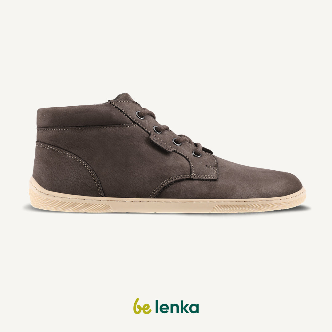Barefoot Shoes - Be Lenka - Synergy - Fleece - Chocolate & Beige