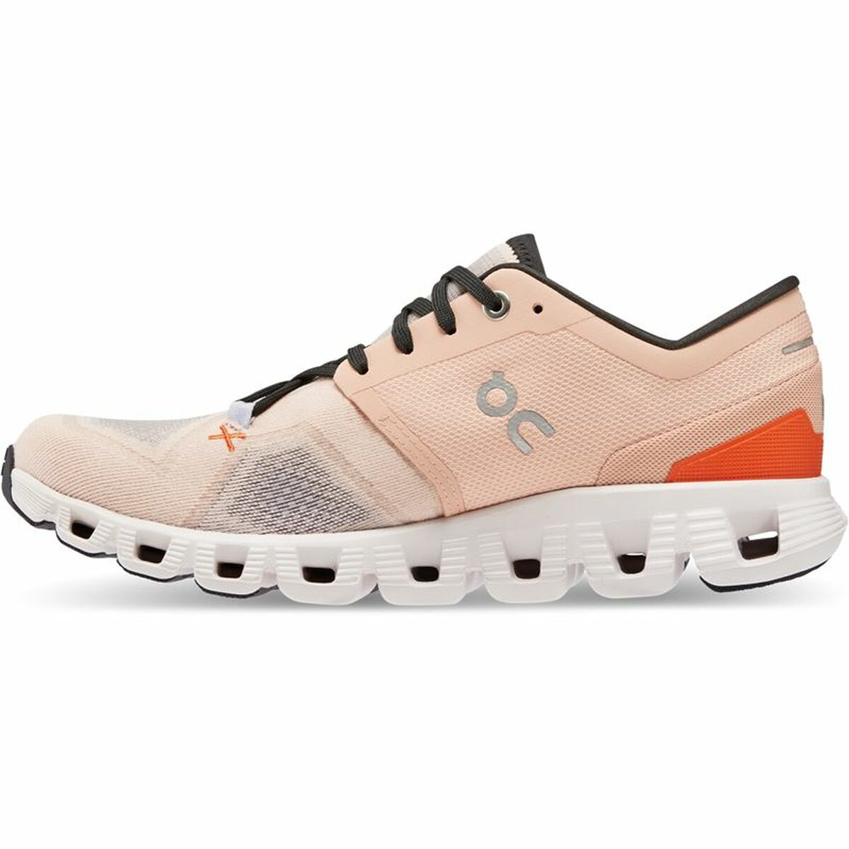 Running Shoes for Adults On Running Cloud X 3 Lady Beige