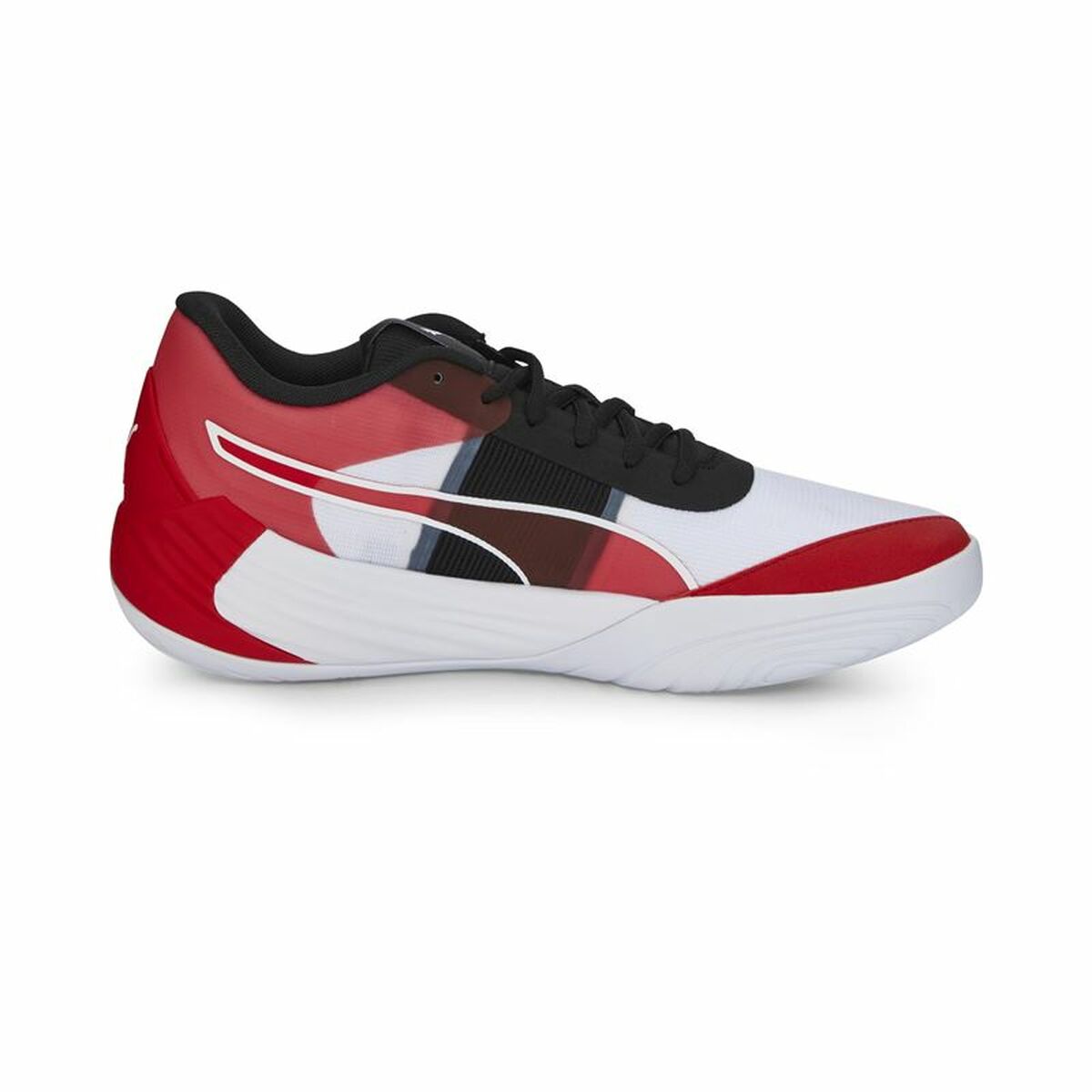 Basketball Shoes for Adults Puma Fusion Nitro Team White Men - Sport Store Ireland