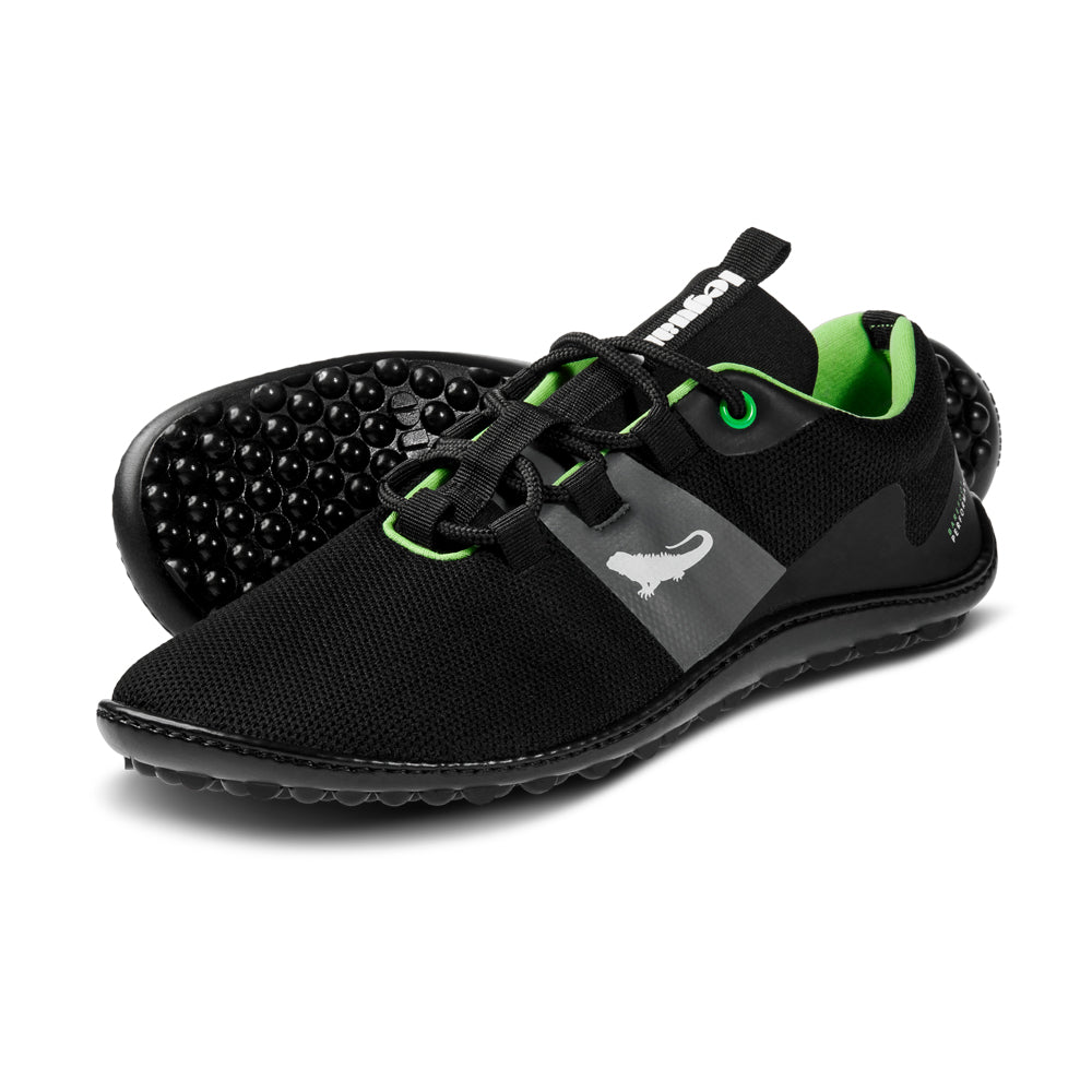 Leguano Barefoot Spinwyn Black Sports Shoe